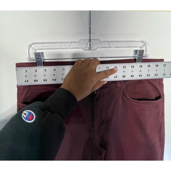 Joes Jeans Chino Red Brown Brixton Straight Narrow Jeans Mens 33 * - Picture 11 of 16